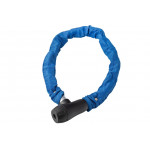 Zámok na bicykel – Uzamykací Kľúč REŤAZ 8x900mm, Modrý